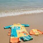 Ropa de Baño para Niño UV Dinosaurio Verde Sonriente
