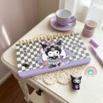 Libreta de Conejito kawaii - Morado y Blanco