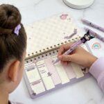 Libreta de Conejito kawaii - Morado y Blanco - Imagen 2