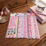 Pack de 3 Limas para uñas Gatitas y Ratona Rosado