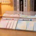 Pack 2 Sets de Estuches PostIt con Resaltador Rosa y Celeste - Imagen 3