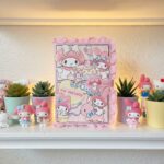 Diario Amigos de Gatita Diseño Cintas Color Rosa