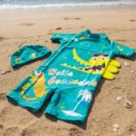 Ropa de Baño para Niño UV Dinosaurio Spinosaurus Verde