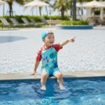 Ropa de Baño para Niño UV Dinosaurio Verde Parado - Imagen 3