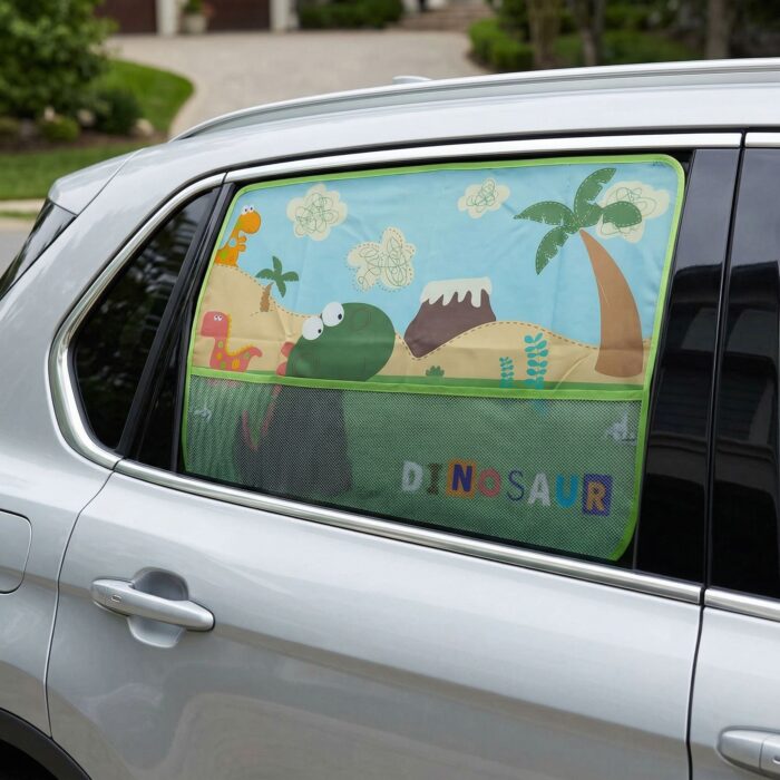 Cortinas para Auto - Modelo Dinosaurios - Imagen 4