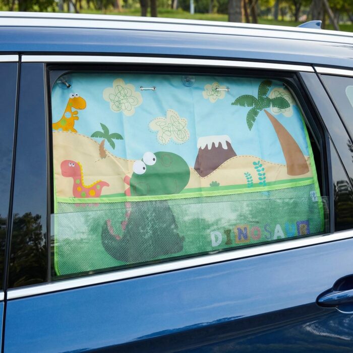 Cortinas para Auto - Modelo Dinosaurios - Imagen 2