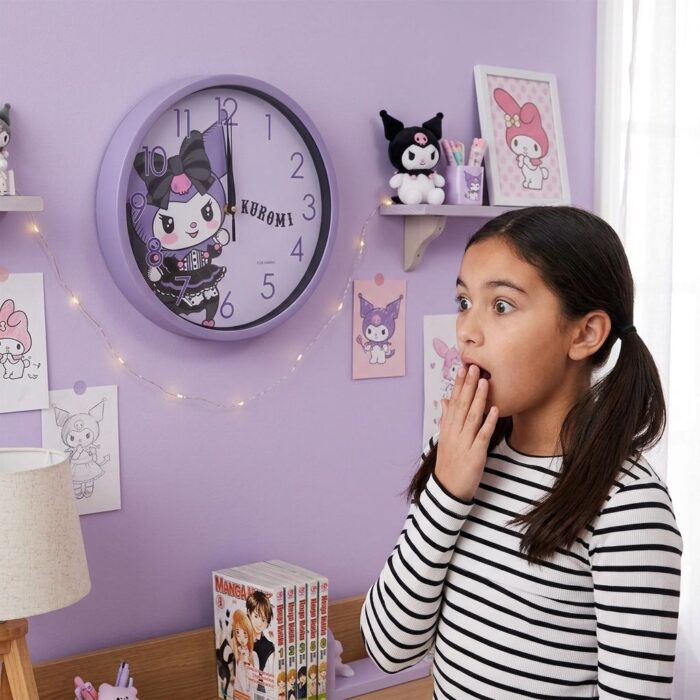 Reloj Morado Modelo Amiga de Gatita - Imagen 3