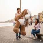 Peluche de Perro Gigante Marrón
