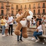 Peluche de Perro Gigante Marrón - Imagen 4