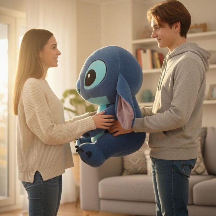 Peluche Extraterrestre Azul Gigante 70 cm - Imagen 4