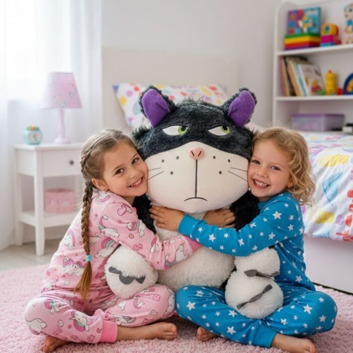 Peluche Gato Lucifer Importado de 62 cm - Imagen 2