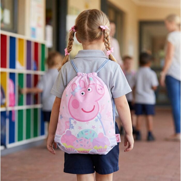 Bolsa de Aseo Escolar Impermeable Kawaii Peppa Pig - Imagen 4