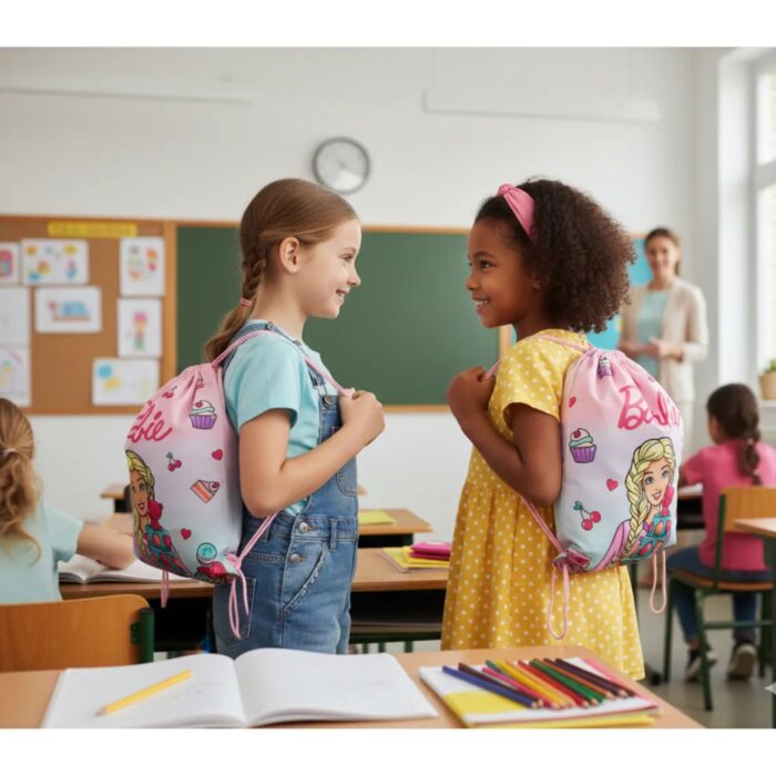 Bolsa de Aseo Escolar Impermeable Barbie - Imagen 2