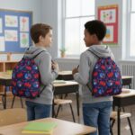 Bolsa de Aseo Escolar Impermeable Batman - Imagen 2