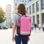 Mochila Deportiva Rosada - Imagen 3