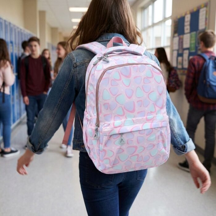 Mochila Kawaii Rosado - Imagen 2