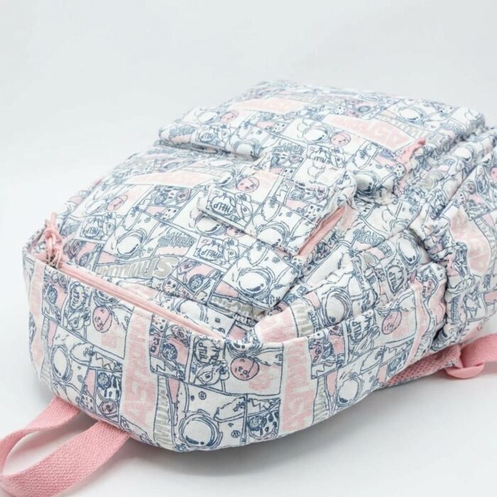 Mochila Kawaii Comic Blanco - Imagen 3