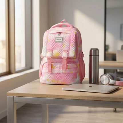 Mochila Kawaii Rosa Gatita