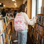 Mochila Kawaii Gatita Rosado - Blanco - Imagen 3