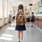 Mochila Kawaii Capibara Marrón - Imagen 2
