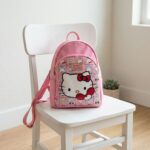 Mochila Kawaii Gatita tierna Rosado Pequeña - Imagen 4