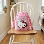 Mochila Kawaii Gatita tierna Rosado Pequeña