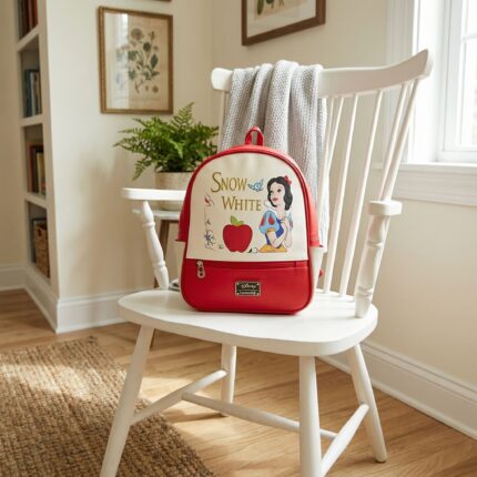 Mochila Kawaii Princesa Rojo Chica