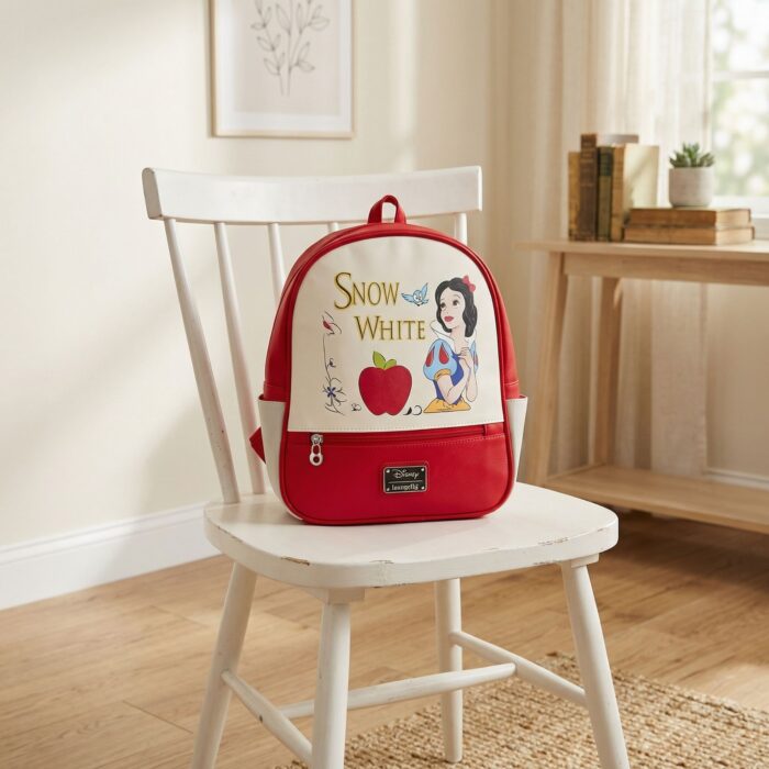 Mochila Kawaii Princesa Rojo Chica - Imagen 2