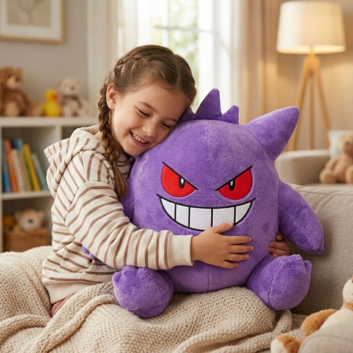Peluche Amigo De Pikachu Gengar morado Gigante - Imagen 4