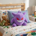 Peluche Amigos De Pikachu Gengar morado Mediano