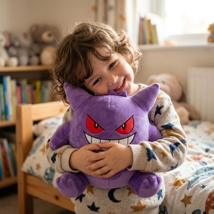 Peluche Amigos De Pikachu Gengar morado Mediano - Imagen 2