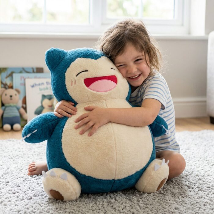 Peluche Amigo De Pikachu Snorlax Gigante - Imagen 3