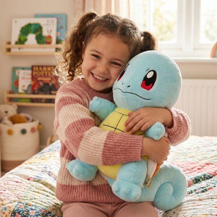 Peluche Amigo De Squirtle celeste Mediano - Imagen 4