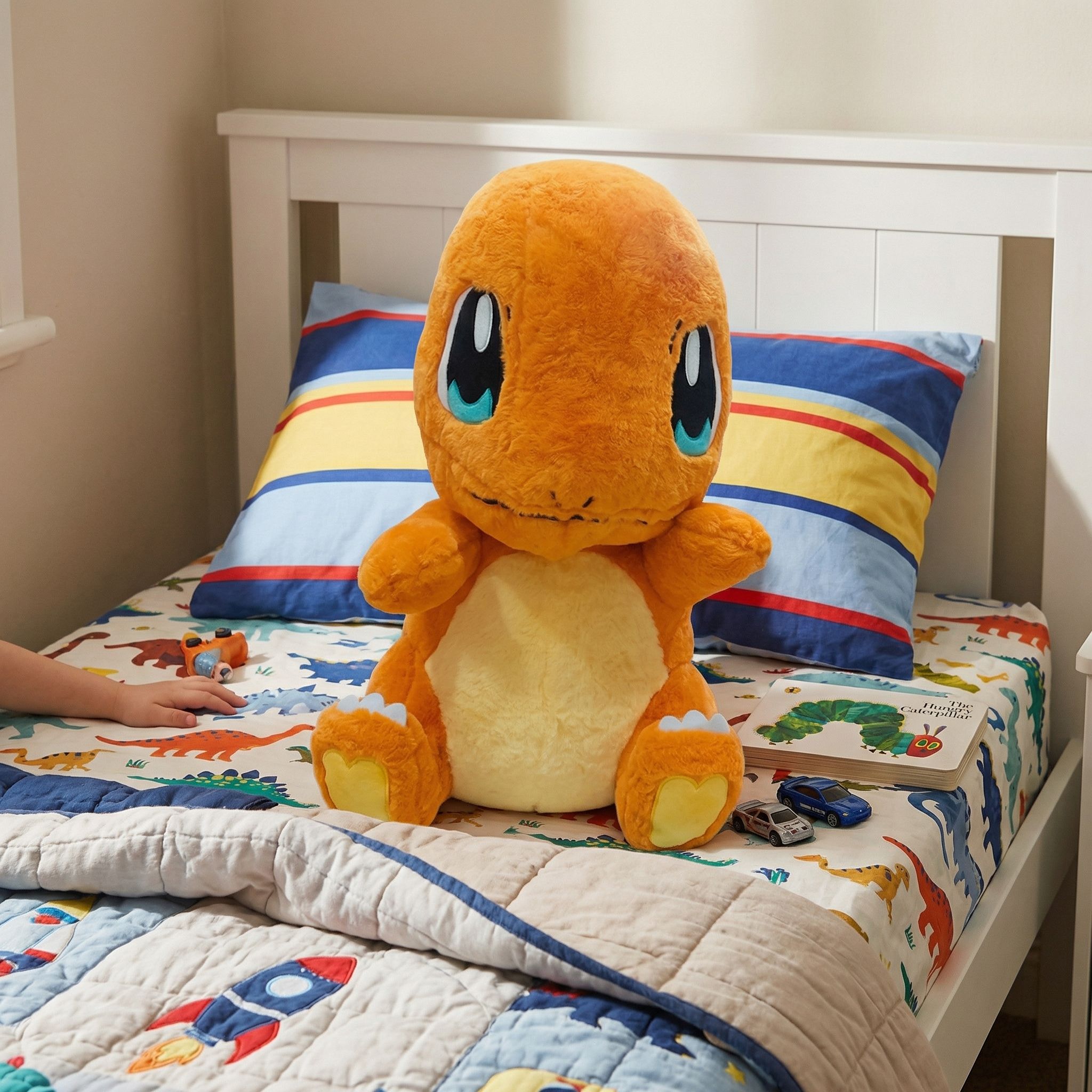 DGHPCHG02-Peluche Amigo de Pikachu Charmander Gigante_1 Peluche Amigo de Pikachu Charmander Gigante - Imagen 1