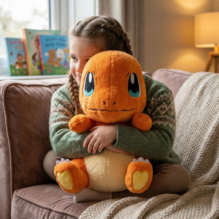 Peluche Amigo de Pikachu Charmander Gigante - Imagen 4