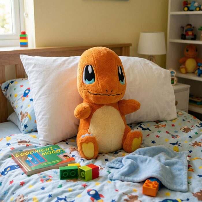 Peluche Amigo De Pikachu Charmander Mediano - Imagen 4