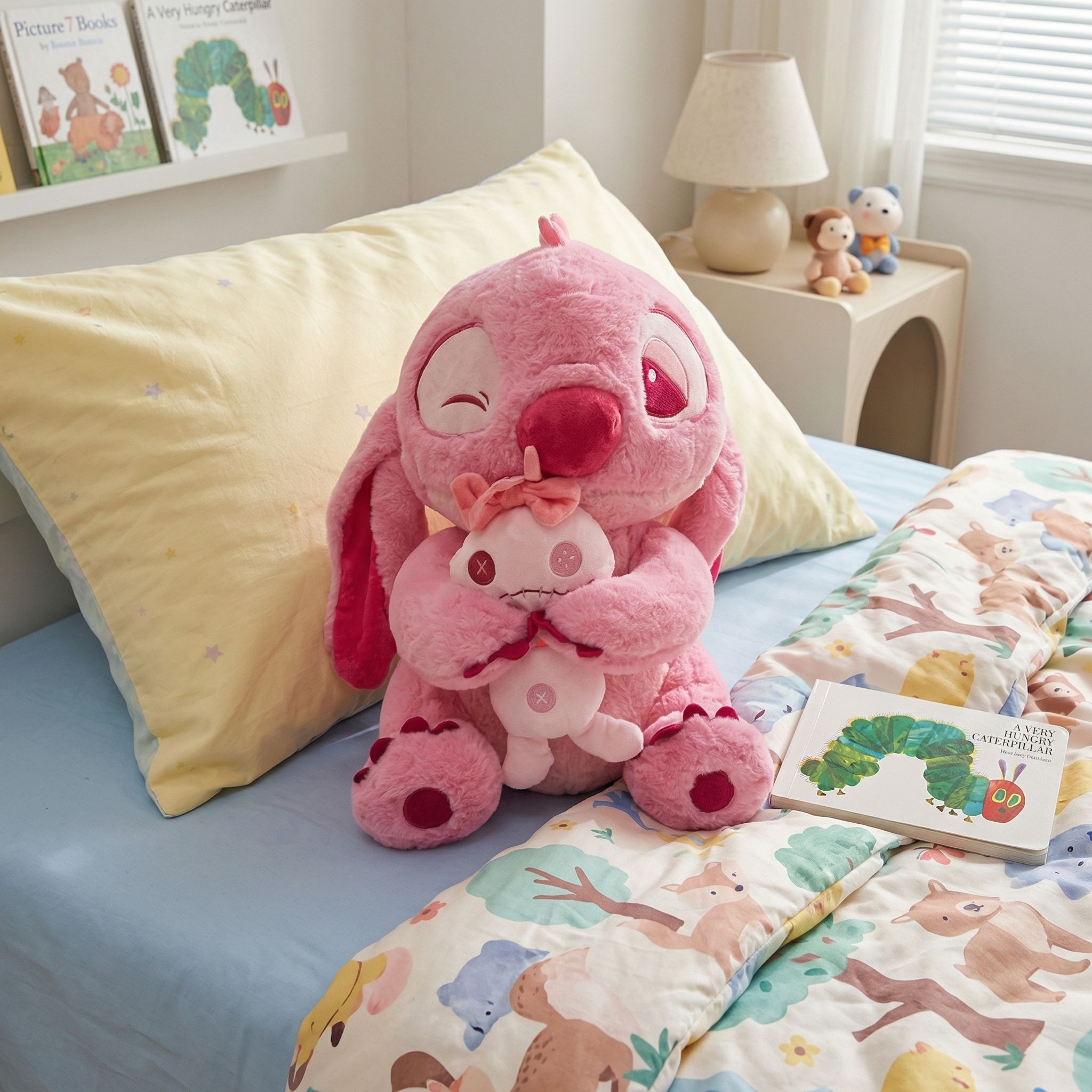 DGHPETRM-Peluche Extraterrestre Tierno Rosado Mediano_1 Peluche Extraterrestre Tierno Rosado Mediano - Imagen 1