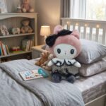Peluche Kawaii Gatita Tierna con Vestido Rosa