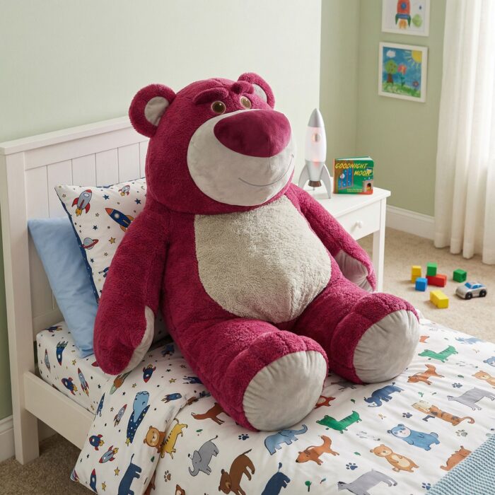 Peluche Kawaii Oso Gigante Guinda - Imagen 2