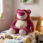 Peluche Kawaii Oso Gigante Guinda