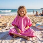Toalla Poncho cambiador práctico Rosado - Imagen 3
