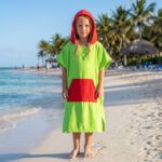Toalla Poncho Cambiador Verde