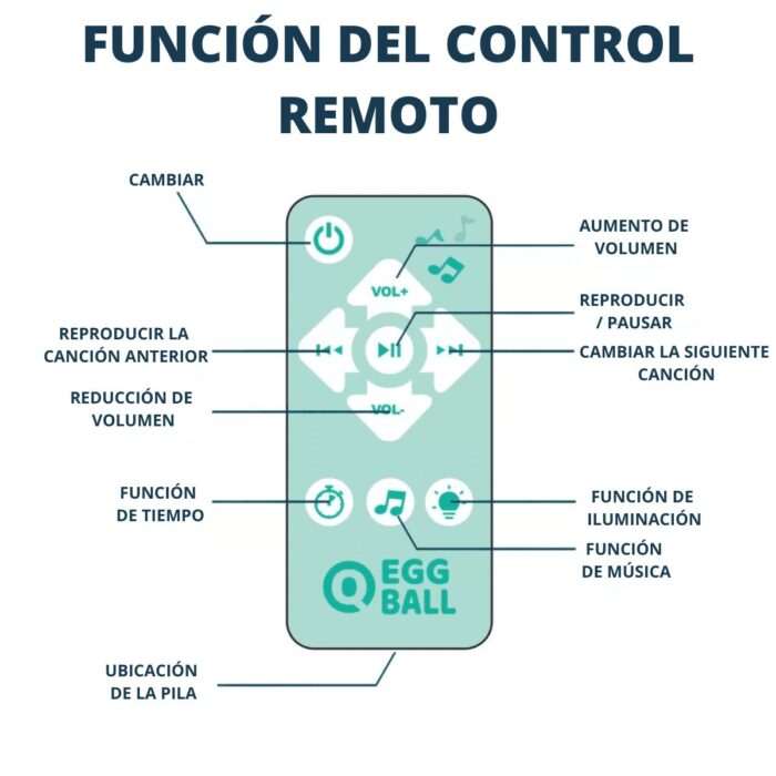 Lámpara de Dinosaurios Led Recargable 130 canciones - BÚHO - Imagen 4