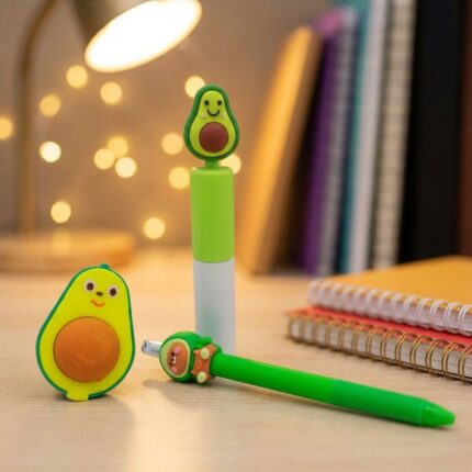 Pack Escolar Aguacate Kawaii