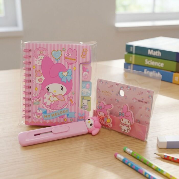 Pack Escolar Gatita Rosa 1 - Imagen 4