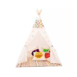 Carpa Tipi más Alfombra con diseño Buho Hojas - Imagen 5