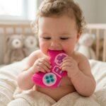 Mordedor para Bebe forma de Mando Fucsia - Imagen 4