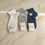 PACK DE 3 MEDIAS DE MUJER COLORES CREMA, GRIS Y AZUL