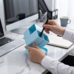 Organizador Giratorio Premiun Azul - Imagen 2