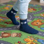 Pack de 3 Medias para niña colores Plomo, Azul y Gris - Imagen 3